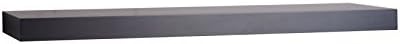 Welland 36 Inch x 6 Inch x 2 Inch Austin Wall Shelf Display Floating Shelves Espresso