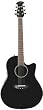 Ovation CSE24 Celebrity Mid-Depth Acoustic-Electric Guitar, Black