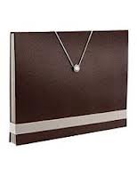 Martha Stewart Shagreen Accordion File 10 Pockets - 13" x 10" (Brown)