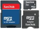 SanDisk 1GB MicroSD Memory Card (with Adapter) Kit for BlackBerry Curve 8300 / 8310 / 8320 / 8330 SmartPhone