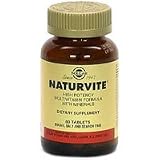 Naturvite Tablets (Multiple Vitamins and Minerals) By Solgar - 60 Count