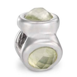 Buy Authentic Pandora Jewelry Sterling Silver Natural Light Prenit Charm