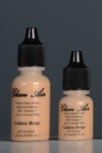 Glam Air Airbrush M6 Golden Beige Matte Foundation Water-based Makeup (994) (Ideal for Normal to Oily Skin)