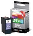 Lexmark 37XLA Color Ink Cartridge (18C2200), High Yield