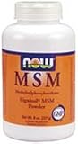 MSM Powder 8 Oz ( Methylsulphonylmethane ) NOW Foods
