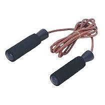 Leather Jump Rope With Foam Handle