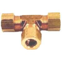 Anderson Metal Corp 750061-08 Compression Tee 1 2 Brass