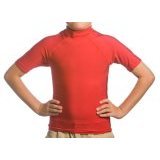Kid's UV Rash Guard Shirt - Red