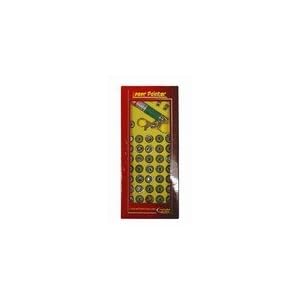 42 Head Laser Pointer Beam Keychain with Batteries