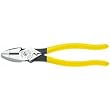Klein Tools D213-9NECR Side Cutting Pliers With Crimping Die