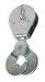 Battalion 1RCR6 Scissor Hook Pulley, Zinc