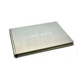 Silver Guest Books - Birthday - Anniversary - Wedding - Free UK Delivery!