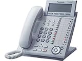Panasonic KX-DT346NE Systemendgeraet weiss,digital,6 Zeilen Display beleuchtet,24 progr. Tasten, Freisprechen,Bluetooth/USB