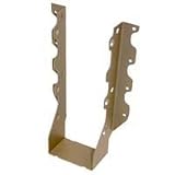 Usp Lumber Connectors 2 Slantnail Gc Double Joisthanger JUS210-2GC
