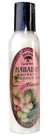 Island Soap Company Aromatic Coconut Oil - 4.5 oz. - Plumeria