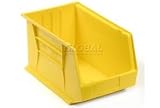 Premium Stacking Bin 11 X 16 X 8 Yellow. Package of 4