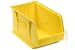 Premium Stacking Bin 11 X 16 X 8 Yellow. Package of 4