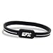 EFX Silicone Ultra 1 Anklet (Black/White, 10-Inch)