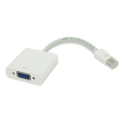 Mini DisplayPort to VGA Female Adaptor for Mac