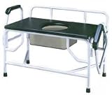 Bariatric Commodes Super Heavy Duty Extra Large Drop Arm Commode