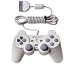 Video Games : Sony PSOne PS One PS1 WHITE Dual Shock Analog Controller (compatible with the PS2)