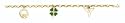 14K Celtic Enam Charm Bracelet - GH30585