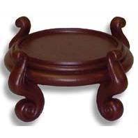 Mahogany Betta Fish Bowl Stand by Blue Ribbon