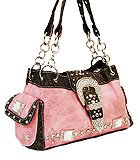 Celeritas Sports;Pink Fashion Purse w/Rhinestone item number 200105