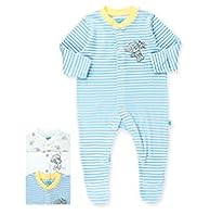 3 Pack Pure Cotton Tatty Teddy Assorted Sleepsuits