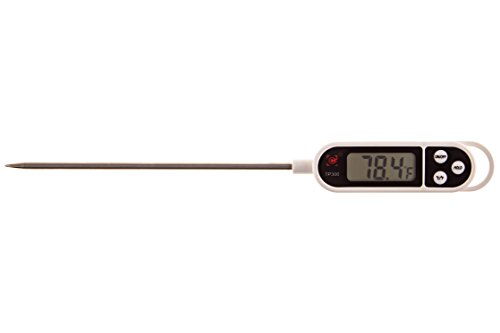 Digital Meat Thermometer for BBQ or Kitchen with Stainless Steel Probe Easy to Read