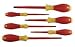 Wiha 32092 6 Piece 1000 Volt Slotted & Phillips Insulated Screwdriver Set