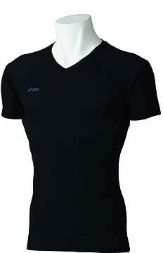 インナーマッスル(Inner Muscle) 肩バランスUPアンダー メンズTシャツ ブラック M XA300290
