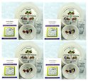 Portion Doctor Portion Control Family 4 Pack- Plastic