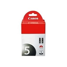 Canon 2-pk. Ink Cartridge - Black (PGI-5BK)