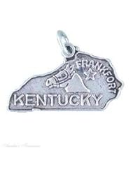 Sterling Silver KENTUCKY State Animal Charm