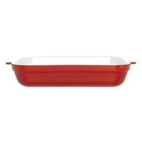 Buy Emile Henry 14-by-11-Inch Lasagna Baker, Cerise