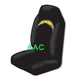 Set of 2 NFL Licensed Universal-fit Front Bucket Seat Cover - San Diego Chargers