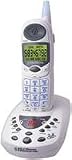 2.4 GHz Cordless Phone with Caller ID and Answering Machine (White)