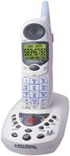 2.4 GHz Cordless Phone with Caller ID and Answering Machine (White)