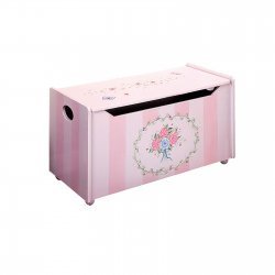 Teamson Designs Bouquet Themed Girls Toy Chest - W3834G by Teamson Design Corp.