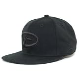 Arizona Diamondbacks Youth Black on Black Hat