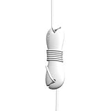 LUPO Smartwrap Silicone Earphone Cable Wrap Cable Manager For iPhone, iPod Classic, Touch, Iphone, Nano, Shuffle & All Other MP3/MP4 Players - WHITEby LUPO