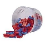 Magnetic Alphabet Letters, Plastic,Upper Case, 2, 108Ct., Sold as 1 set