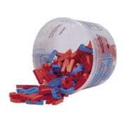 PAC27530 - Magnetic Alphabet Letters, Plastic,Upper Case, 2, 108Ct.