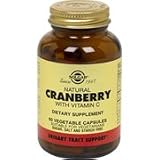 Solgar - Cranberry Extract With Vit C, 60 veggie caps
