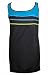 Delta Burke� Contrast Stripe Plus Size Swimdress Swimsuit - Women's Swimwear Plus Size Swimsuit Image