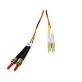 Buy 10m Multimode LC ST Duplex Cable W Clips