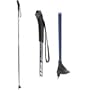 Swix AluminumTouring Ski Pole - Cross Country Ski Pole Black/Grey, 150cm
