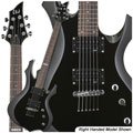 ESP LTD F-50 BLACK Left Hand Electric Guitar