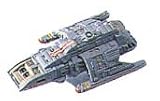 Star Trek: Deep Space Nine MicroMachines - Cardassian Galor Warship - Space Station Deep Space Nine - Runabout